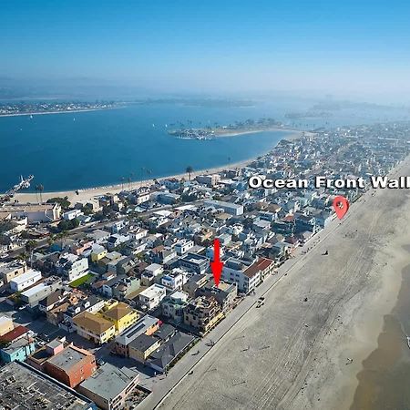 Вилла Ocean Front Walk Сан-Диего Экстерьер фото